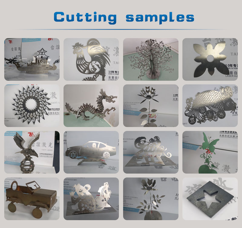 1000w 1500w 2000w 3000w Fiber Laser Cutting Machine For Metal Iron Carbon Cutting