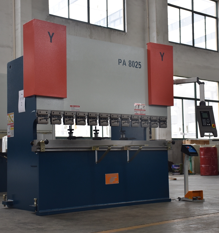100t Cnc Metal Bending Machines, 3200 Mm Cnc Sheet Press Brake With E21