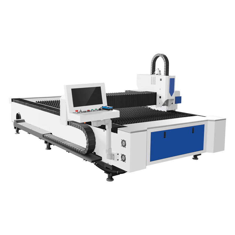 3015 Fiber Laser Metal Cutting Machine 1000w 2000w Max Raycus Laser Power