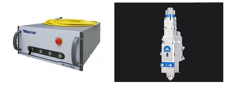 3015 Fiber Laser Metal Cutting Machine 1000w 2000w Max Raycus Laser Power
