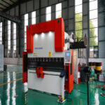 Da53t Cnc System Controller 125tx4000 3+1 Axis Cnc Hydraulic Press Brake