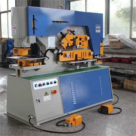 Hydraulic Ironworker with Notching, Punching and Cutting Functions