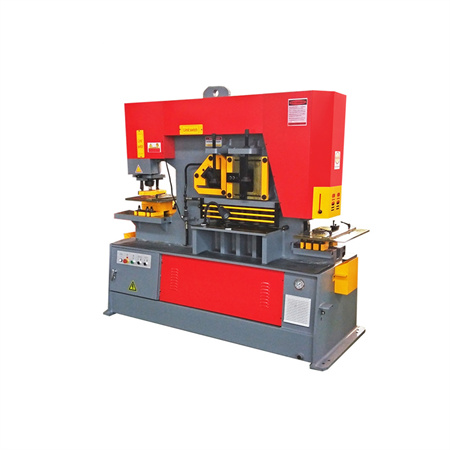 CNC Hydraulic Ironworker Plate Punch and Shear Machine