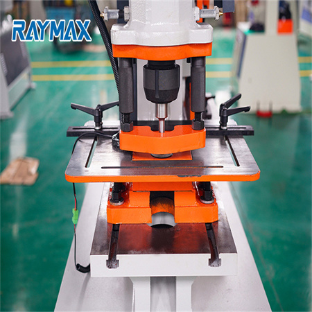Ironworker Angle Machine FINCM Tower Structure Fabrication CNC Hydraulic Angle Automatic Punching Shearing Marking Machine