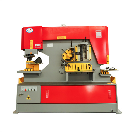 China Factory Directly Sale 90t Hydraulic Iron Worker Press Punching Machine with Double Head