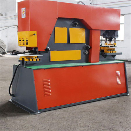 China Factory Directly Sale Hydraulic Ironworker Machine for Angle Cutting Hole Punching Metal Combine Process Working