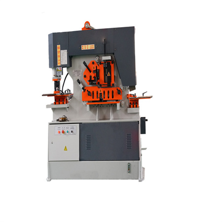 Hydraulic Ironworker Machine to Cut and Punch Carbon Steel Plate Hydraulic Ironworker
