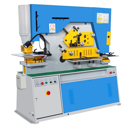 China Manufacturer Automatic Universal Hydraulic Ironworker for Metal Plates Cutting Holes Punching