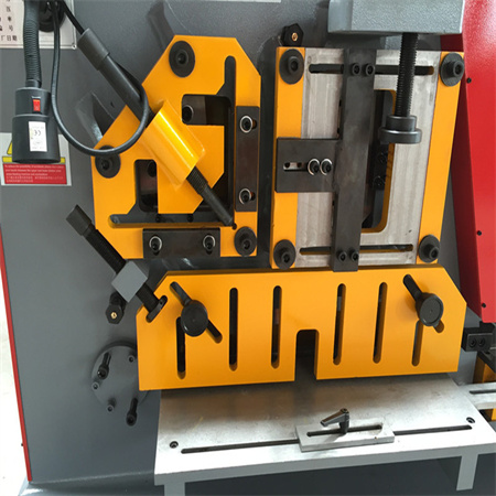 CNC Hydraulic Ironworker Plate Punch and Shear Machine
