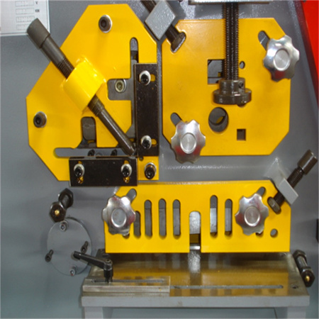China Powerful CNC Hydraulic Ironworker Punching Press Machine Price