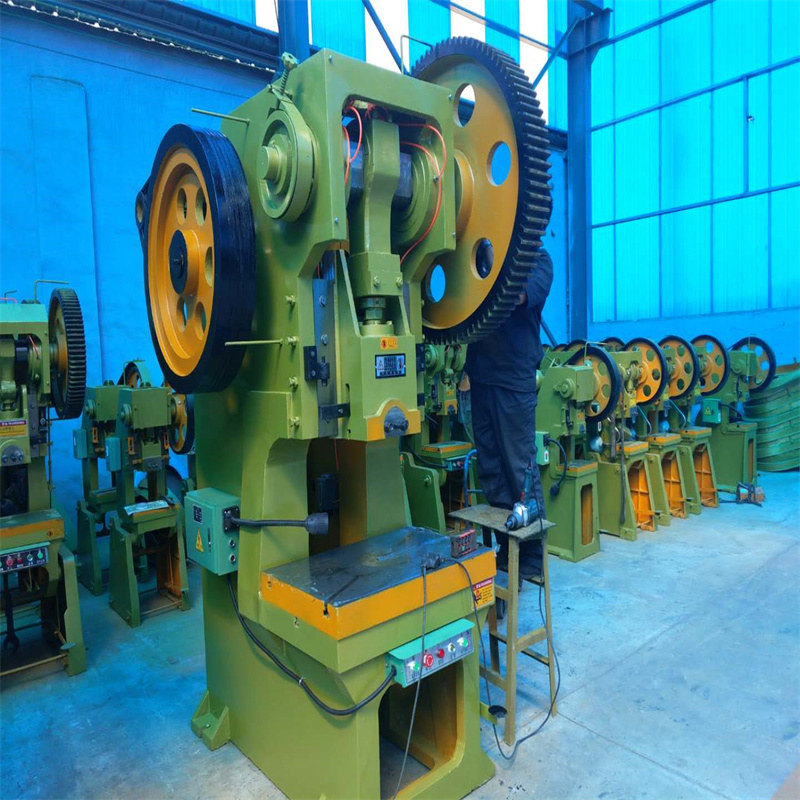 J23 Series Mechanical Power Press 250 To 10 Ton Punching Machine For Metal Hole Punching