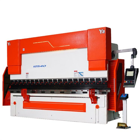 Hydraulic Metal Plate Bender Automatic / Auto CNC Bending Sheet / Steel Press Brake Machine