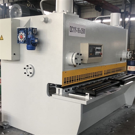 Automatic CNC Steel Sheet Metal Plate Hydraulic Shearing Cutting Machine QC11K Guillotine Shear
