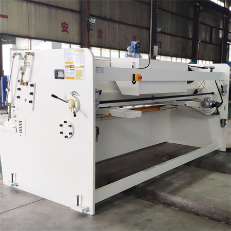 CE Approved Hydraulic Guillotine with High Resolution Touch E21s CNC Shearing