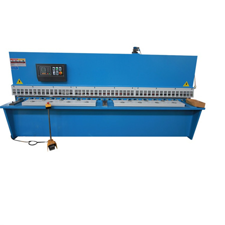QC11K Hydraulic Metal Guillotine CNC Steel Plate Shearing Cutting Machine with P40t