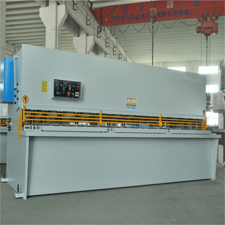 Electric Mechanical Sheet Metal Shearing Cutter Machine/ Motor Driven Plate Guillotine Shear Cutting Machine