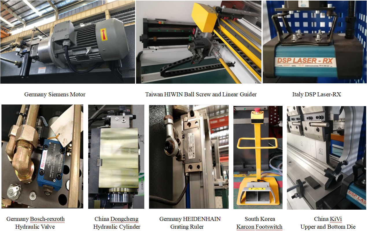 Electro-hydraulic Cnc Press Brake Automatic Metal Sheet Bending Machine